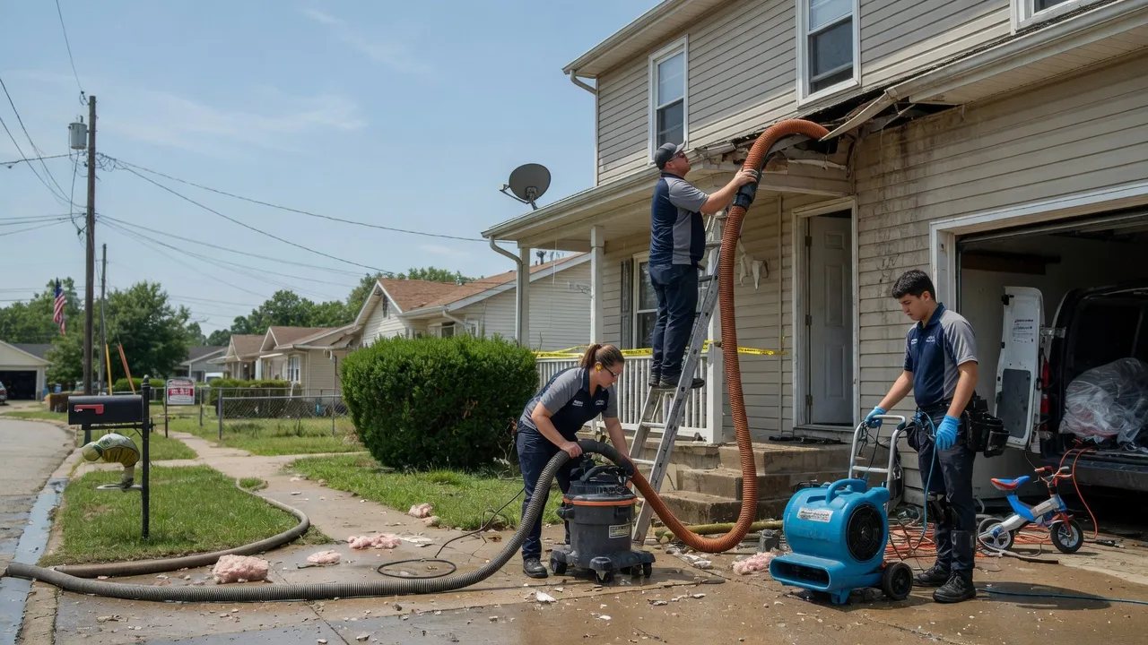 Water Damage Restoration in Walnut, MS near me